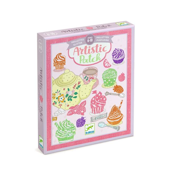 Djeco - Artistic Patch Craft Kit - Sweets