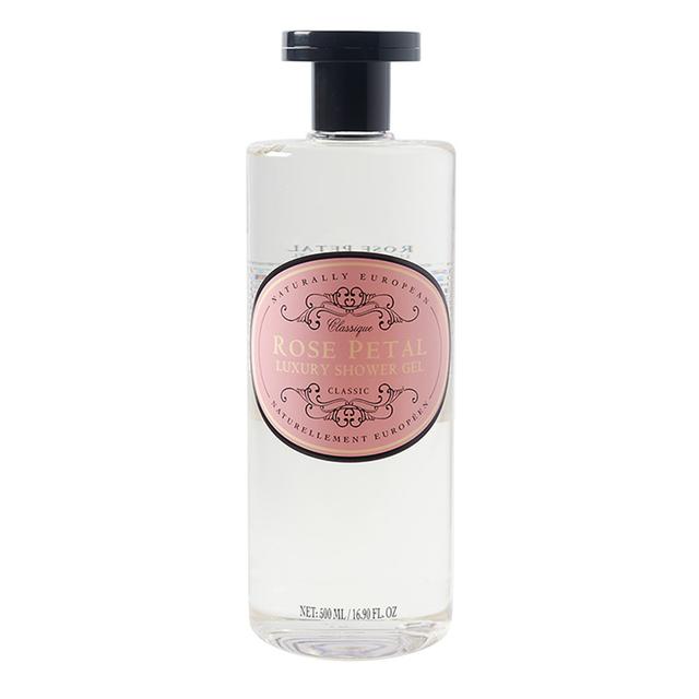 Naturally European - Shower Gel Bottle - Rose Petal - 500 ml