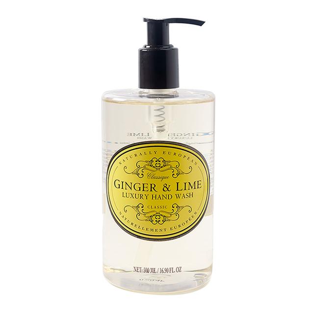 Naturally European - Hand Wash Bottle - Ginger And Lime - 500 ml