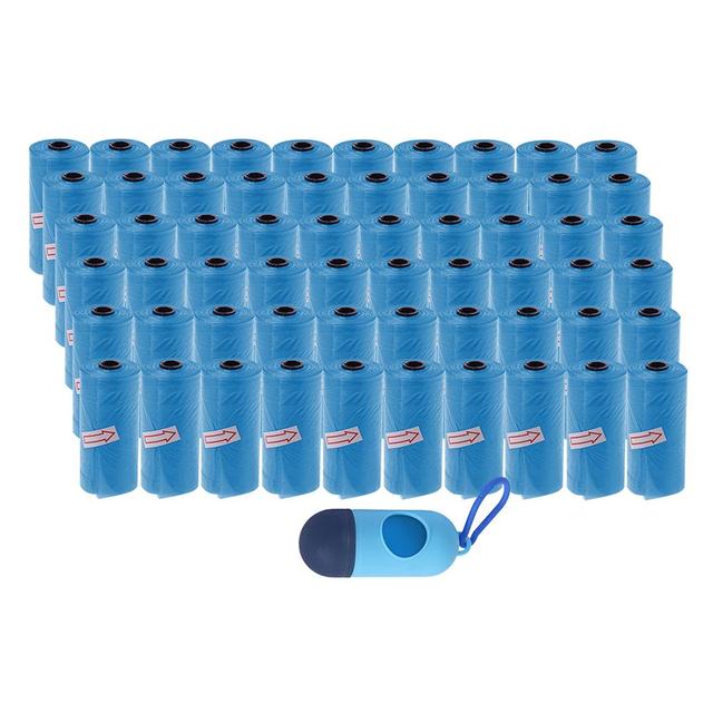 Star Babies - Disposable Scented Bag With Dispenser - Blue - Pack of 60 - 900pcs