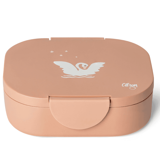 Citron - 2 Compartment Bio Based Lunch Box - Swan