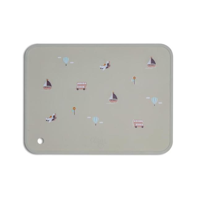 Citron - Silicone Placemat Rectangle - Vehicles