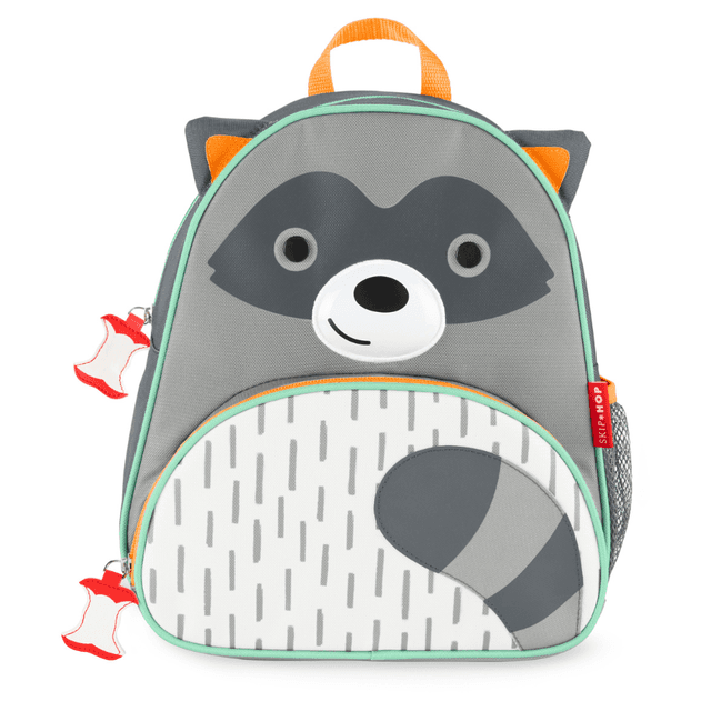 Skiphop - Zoo Backpack - Raccoon - 12-inch