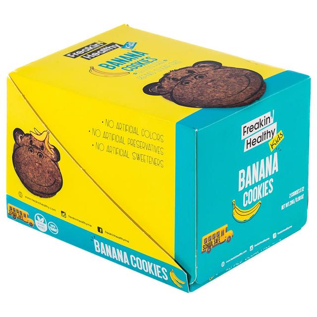 Freakin Healthy - Banana Cookies - 28 g - Pack of 12