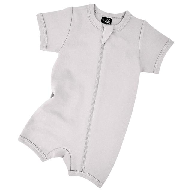 Mjolk - Sleep And Play Romper - White Sand