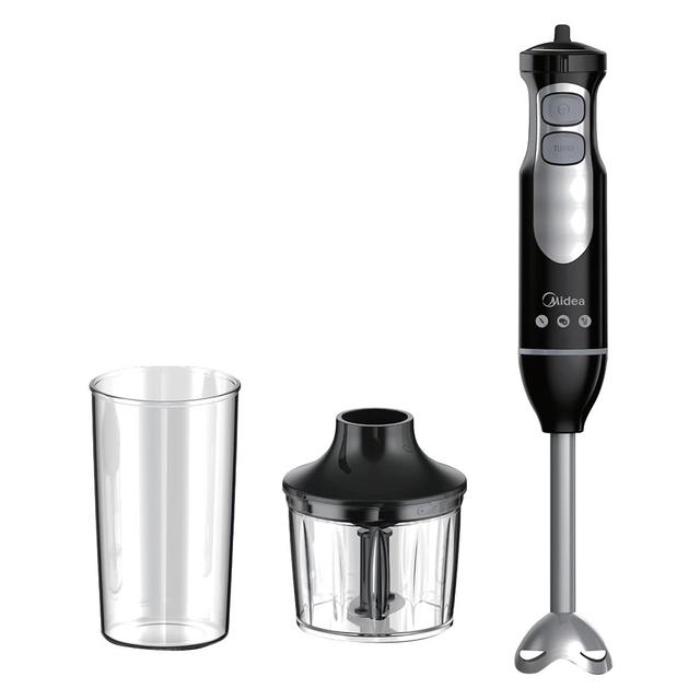 Midea - Hand Blender With Stainless Steel Blade - Black - 400 W