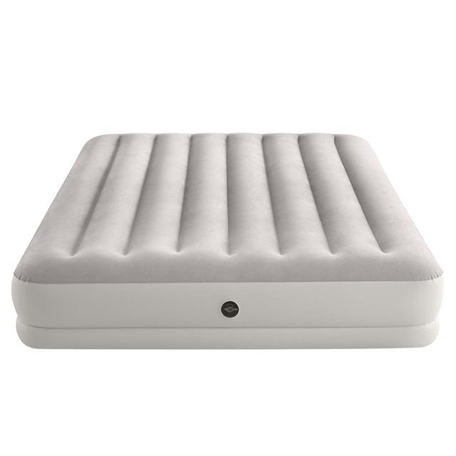 Intex - Dura-Beam Prestige Airbed w/ USB150 Air Pump - Queen