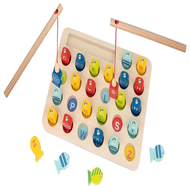 TookyToys - Magnetic Alphabet Fishing Game - 29pcs