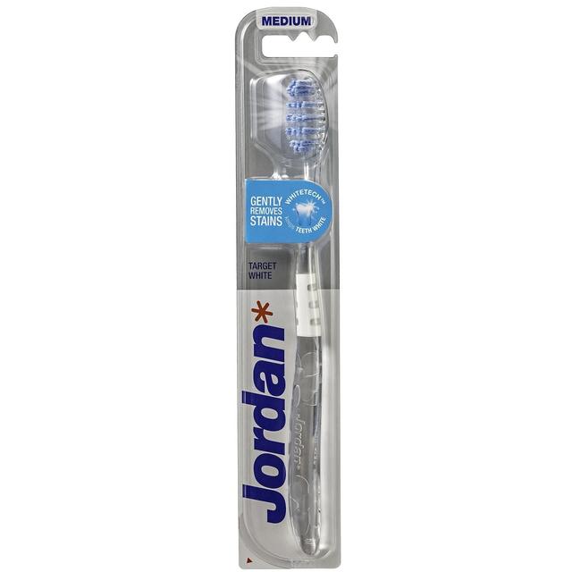 Jordan - Target White Toothbrush - Medium