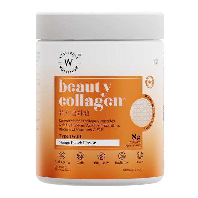 Wellbeing Nutrition - Beauty Japanese Marine Collagen Peptides - 250G