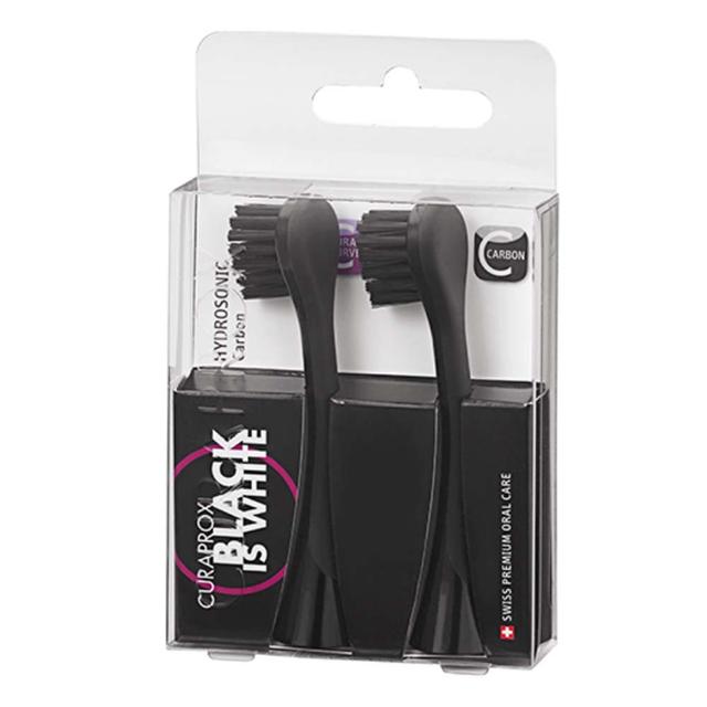 Curaprox - Black Is White Hydrosonic Carbon Brush 2 Heads 