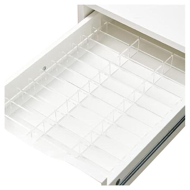 Homesmiths - Hs Vanity 36 Storage Slots - Clear