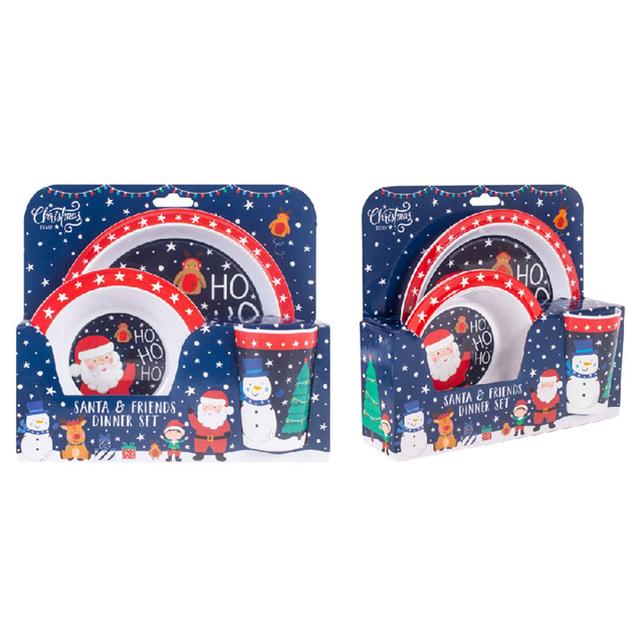 Rsw - Santa & Friends Dinner Set - Pack of 2