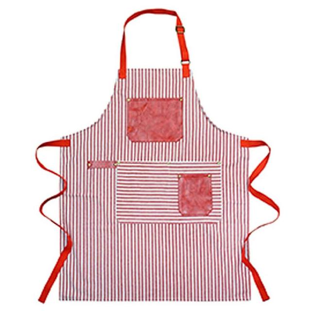 Homesmiths - Stripe Apron - Red