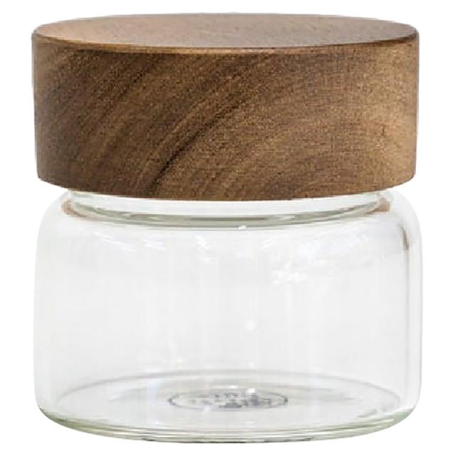 Little Storage - Co Acacia Wood Glass Jar - 100Ml