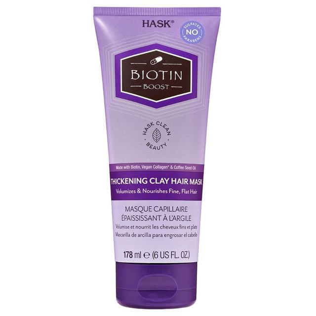 Hask - Biotin Boost Thickening Clay Hair Mask - 178ml