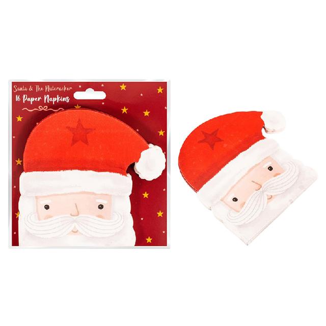 Rsw - Santa Face Paper Napkins - 16pcs