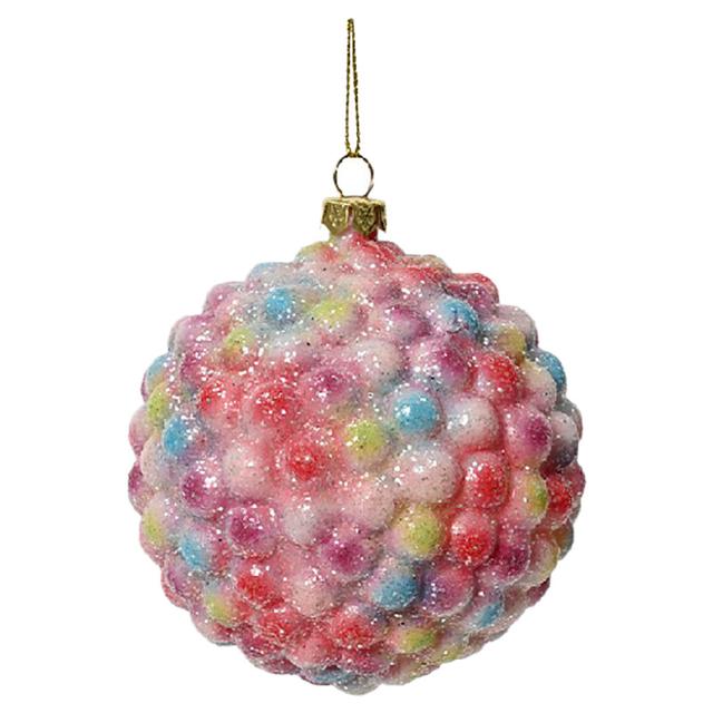 Kaemingk - Bauble Plastic Small Colourful Baubles - 8.5 cm