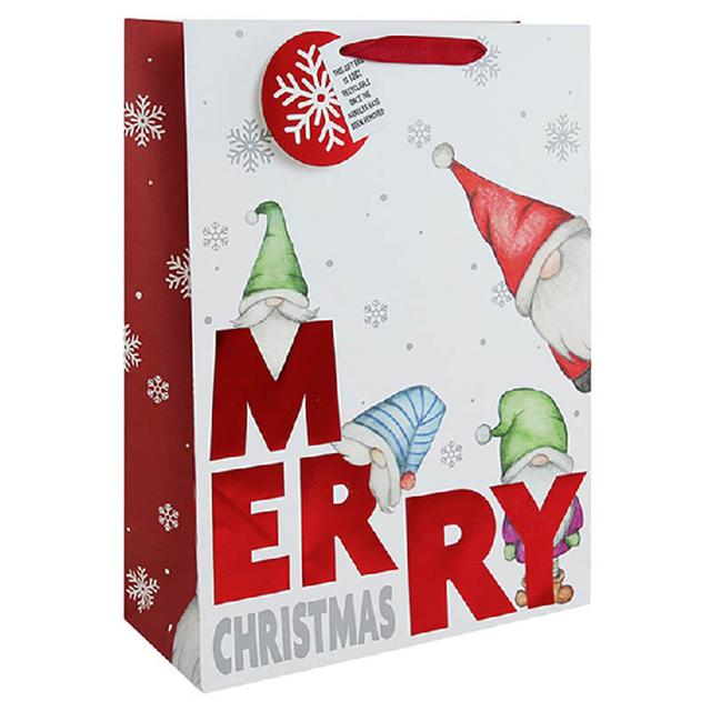 Eurowrap - Merry Christmas Gift Bags Juvenile - Xl