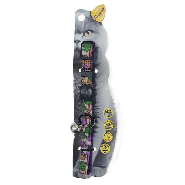 Nutrapet - Swooosh Sun And Shine Safe Cat Collar - Purple