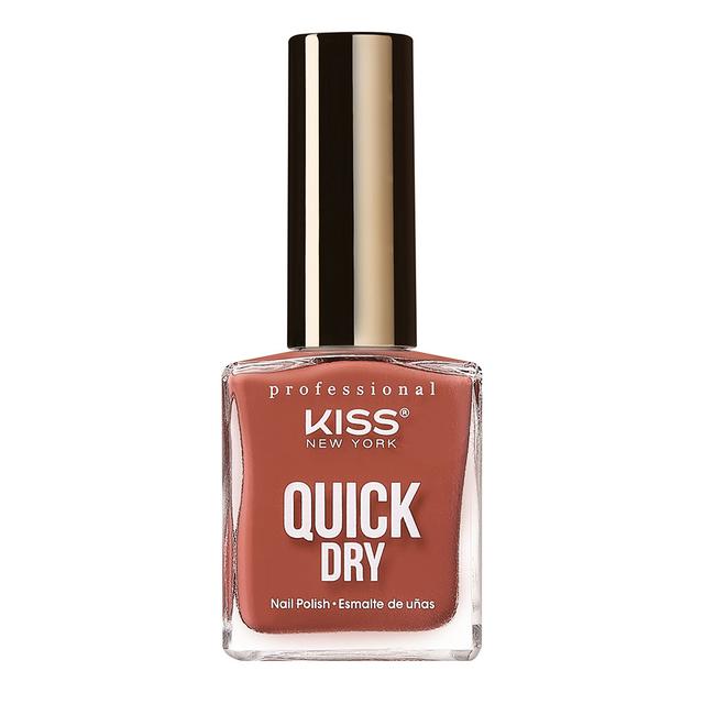 Kiss - Quick Dry Nail Polish - Mauve