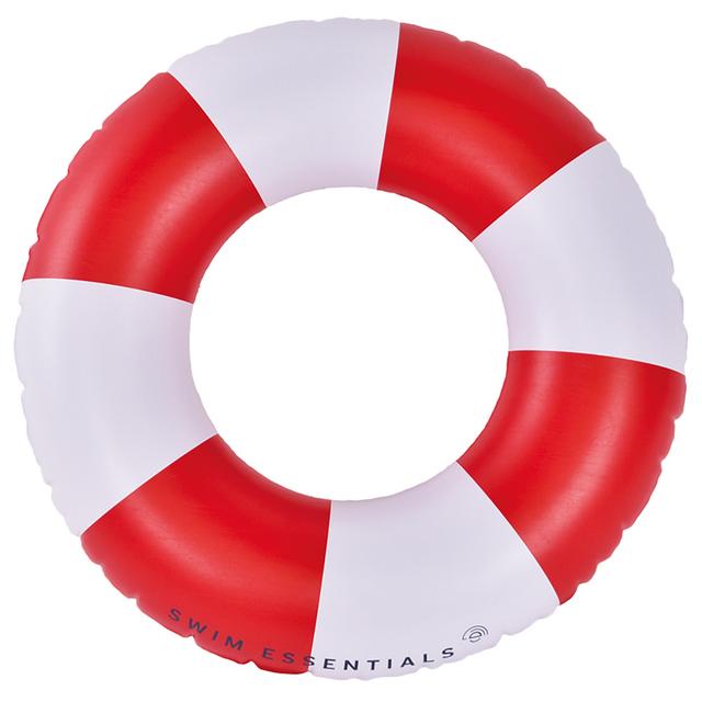 Swim Essentials - Life Buoy Printed Swimring - Red/White - 55cm