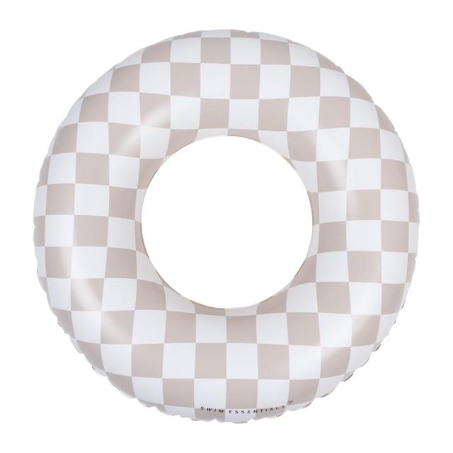 Swim Essentials - Sand Check Printed Swimring - 90 cm