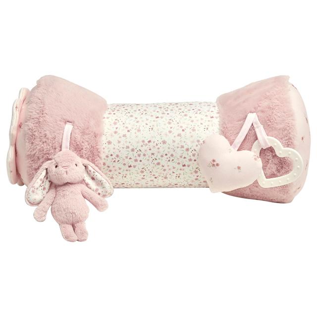 Mamas & Papas - Welcome to the World Bunny Tummy Time Roll - Pink