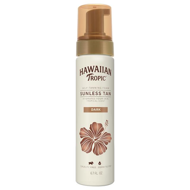 Hawaiian Tropic - Sunless Tan Self-Tanning Foam - Dark - 200 ml