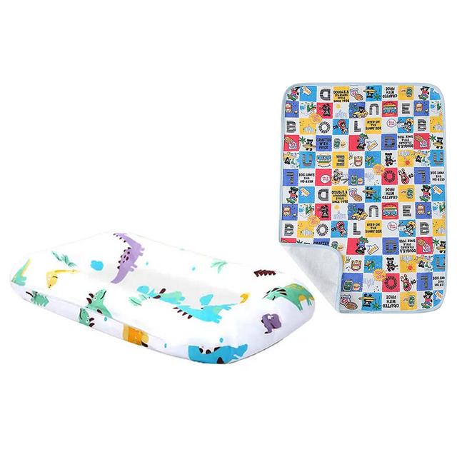 Star Babies - Animal Printed Changing Pad With Reusable Changing Mat