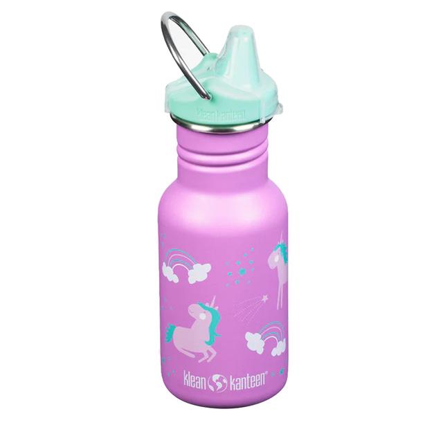 Klean Kanteen - Kid Classic Narrow Bottle With Sippy Cap - Unicorns - 355ml