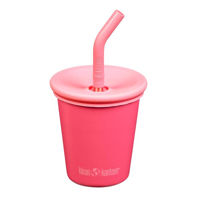 Klean Kanteen - Kid Cup With Straw Lid - Rouge Red - 295ml