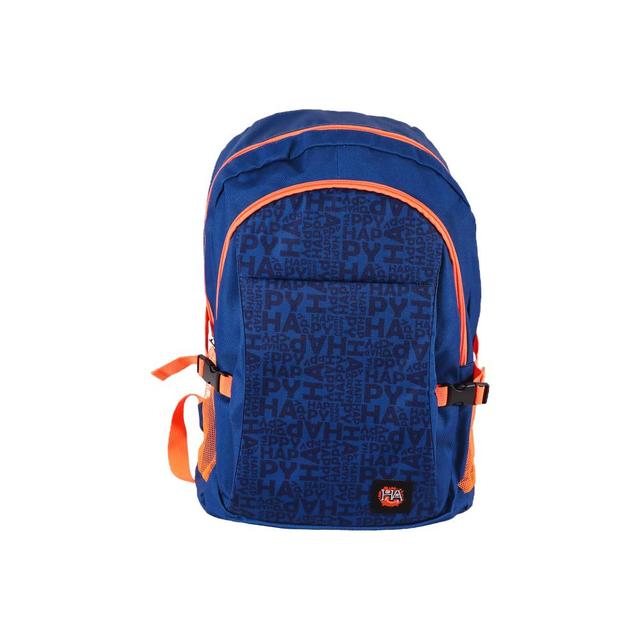 Biggdesign - Moods Up Happy Laptop Backpack - Navy Blue - 16.5-Inch