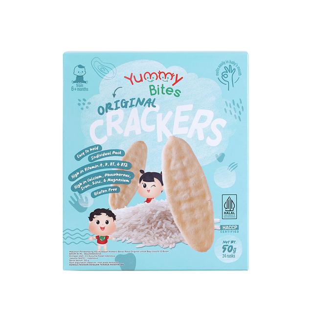 Yummy Bites - Rice Cracker Original Flavor - 50g