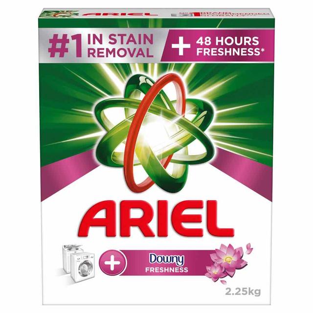 Ariel - Automatic Downy Fresh Laundry Detergent Powder, 2.25Kg