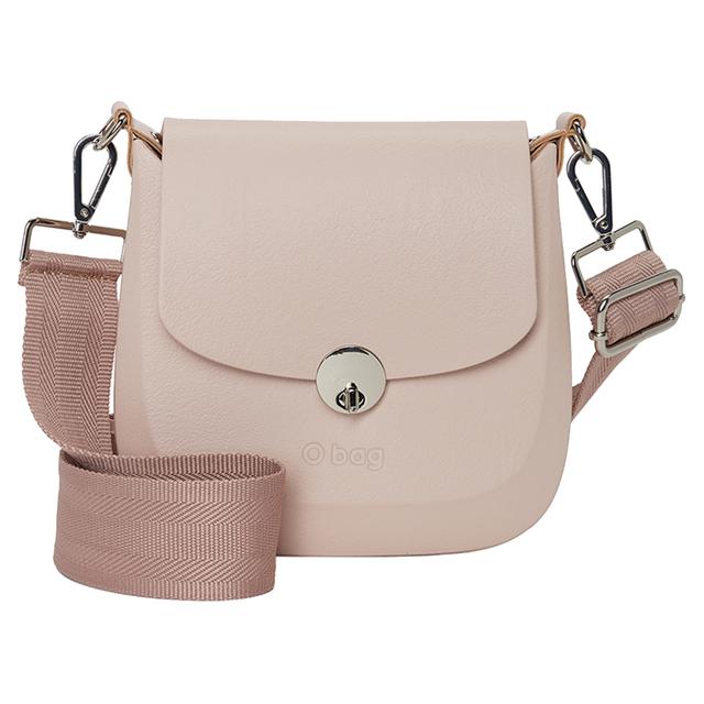 O Bag - Chase Cross Body Bag w/ Adjustable Shoulder Strap - Rosa Smoke