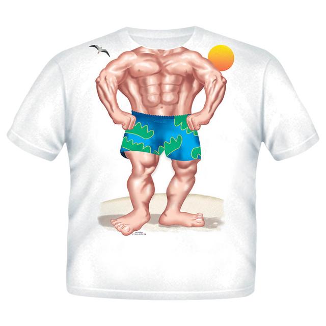 Just Add A Kid - Muscle Boy Printed T- Shirt