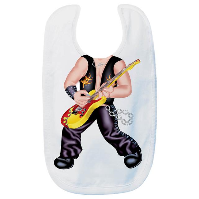 Just Add A Kid - Rock Star Printed Bib