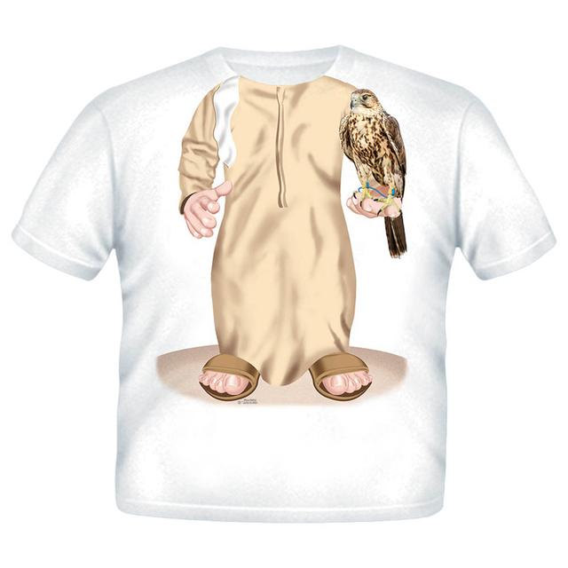 Just Add A Kid - Falcon Kid Printed T- Shirt