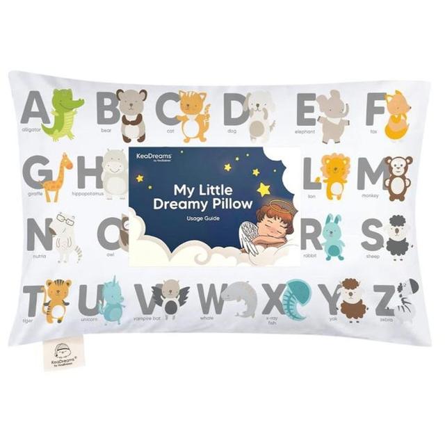 Keababies - Toddler Pillow With Pillowcase - Keaabc