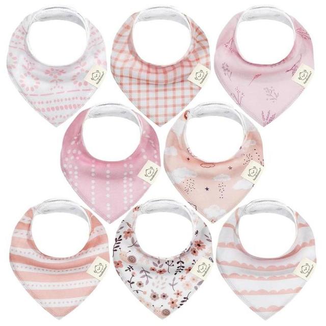 Keababies - Bandana Bibs - 8pcs - Sweet Charm