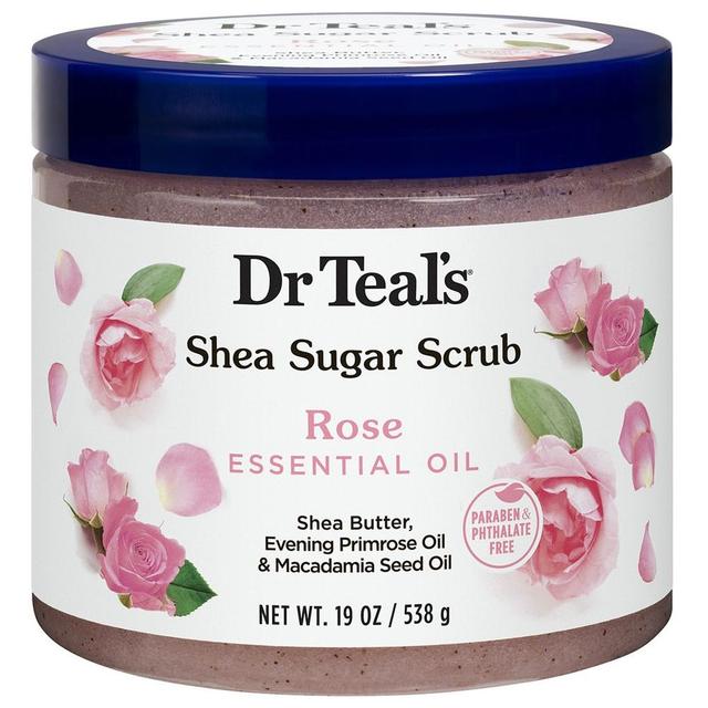 Dr Teal's - Shea Sugar Body Scrub Rose - 538g