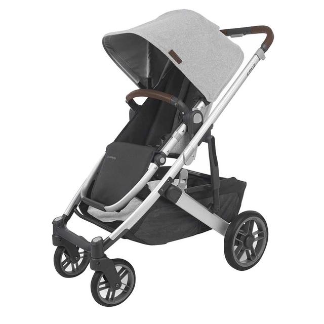 Uppababy - Cruz V2 Stroller - Stella - Light Grey/Silver