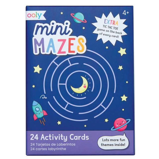 Ooly - Mini Mazes Activity Cards - 24pcs