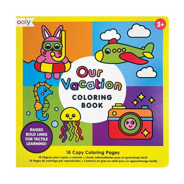 Ooly - Copy Coloring Book - Our Vacation