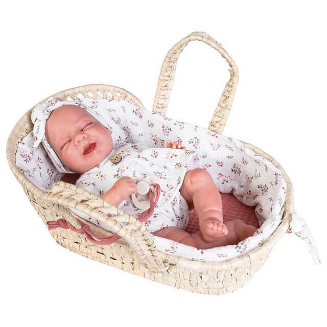 Antonio Juan - My Little Reborn Lluna w/ Carrycot Doll