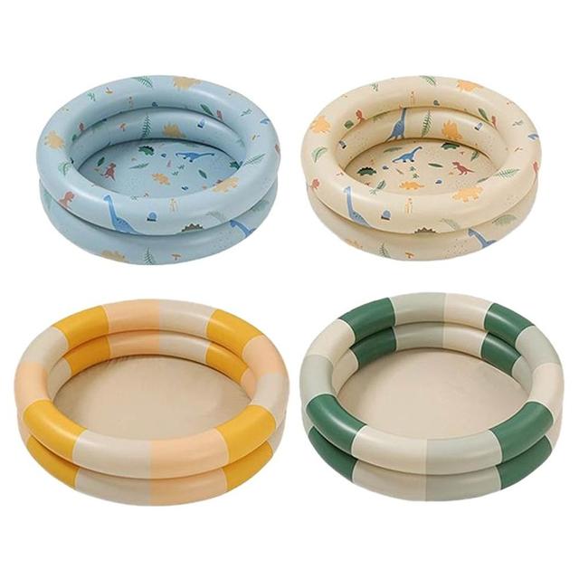 Buddiez - Kids Double Ring Swimming Tub 1pc - 150cm - Style May Vary