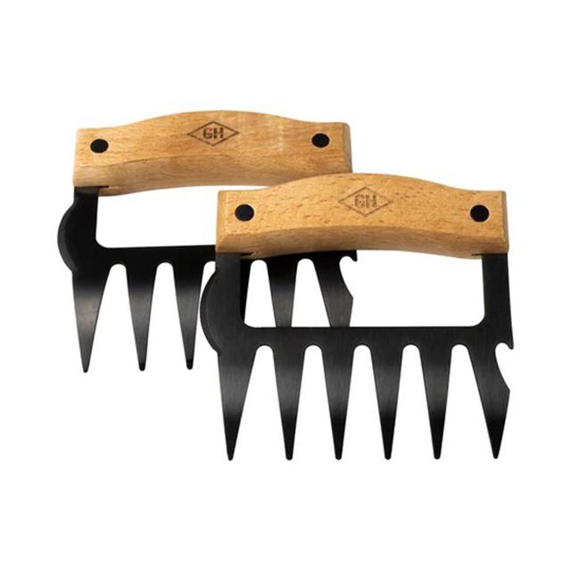 Gentlemen's Hardware - BBQ Meat Claws - Black/Brown - 2pcs