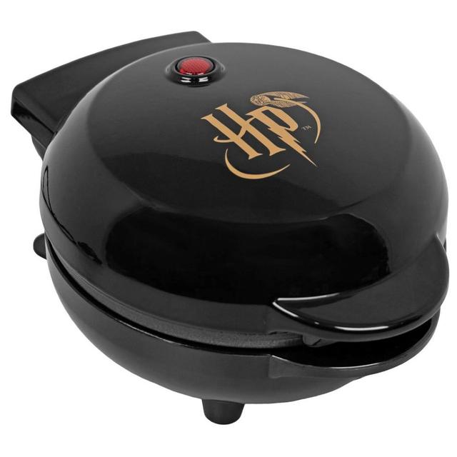 Uncanny Brands - Harry Potter Icon Mini Waffle Maker - Black