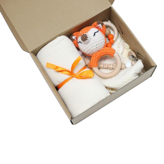 Plastimyr - Newborn Gift Set Box - Foxy